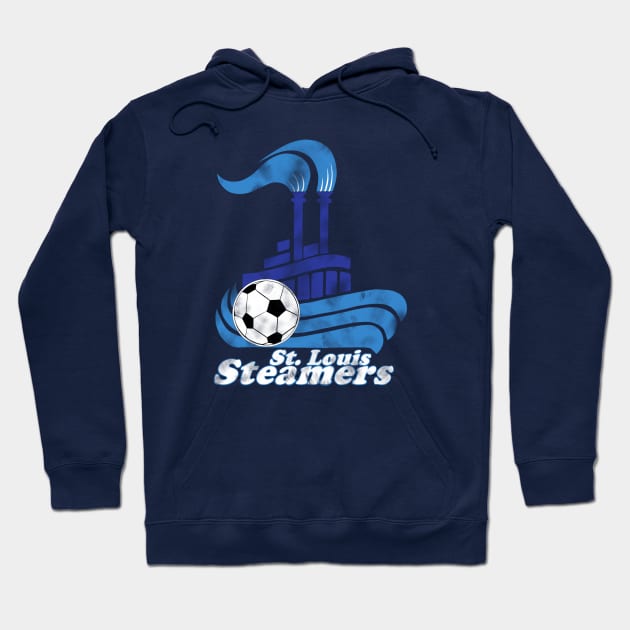 Throw Back - MISL St. Louis Steamers Hoodie by DistractedGeek